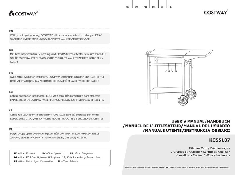 Costway KC55107 user manual