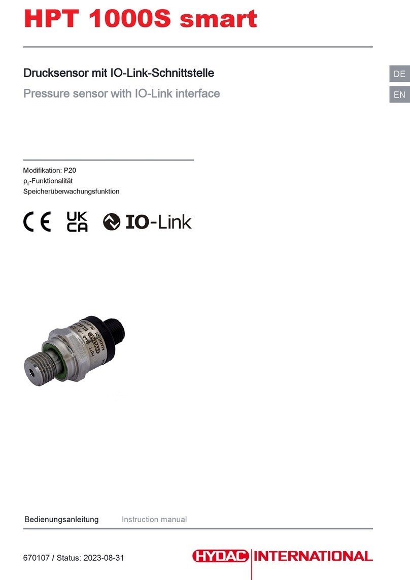 Hydac HPT 1000S smart instruction manual