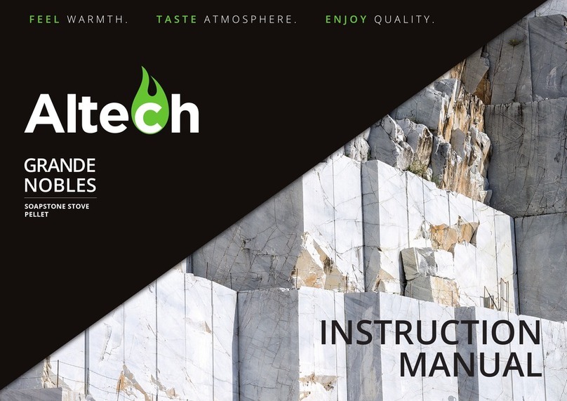 AL Tech GRANDE NOBLES PELLET Series instruction manual
