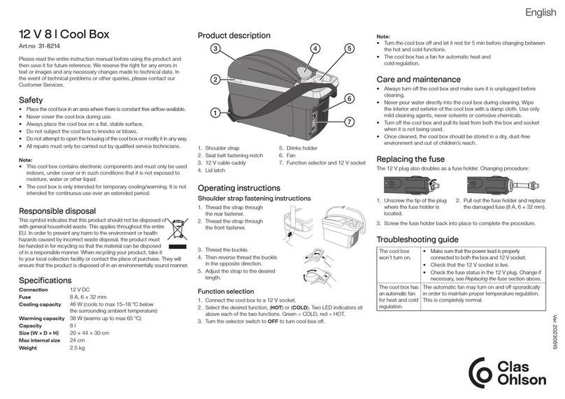 Clas Ohlson 31-8214 manual