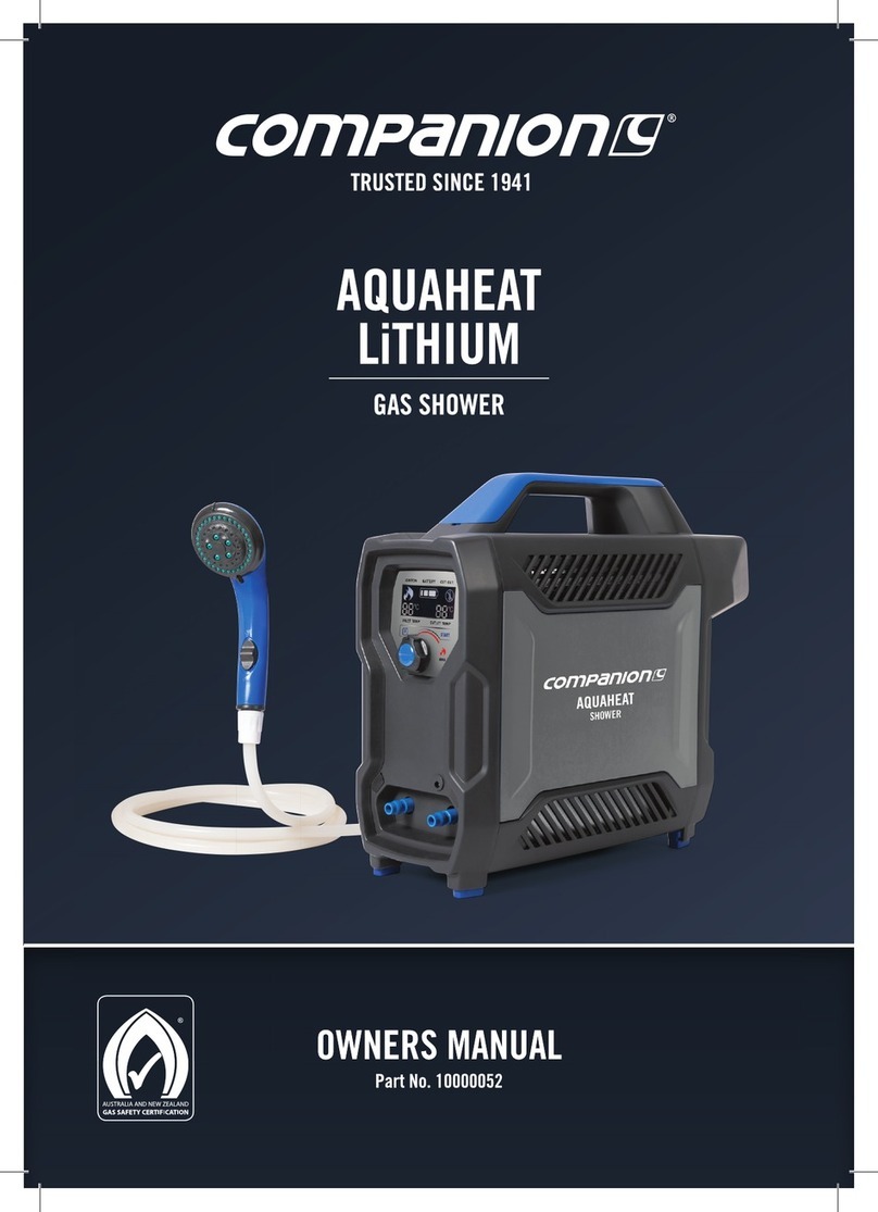COMPANION AQUAHEAT LiTHIUM owner's manual COMPANION AQUAHEAT LiTHIUM owner's manual