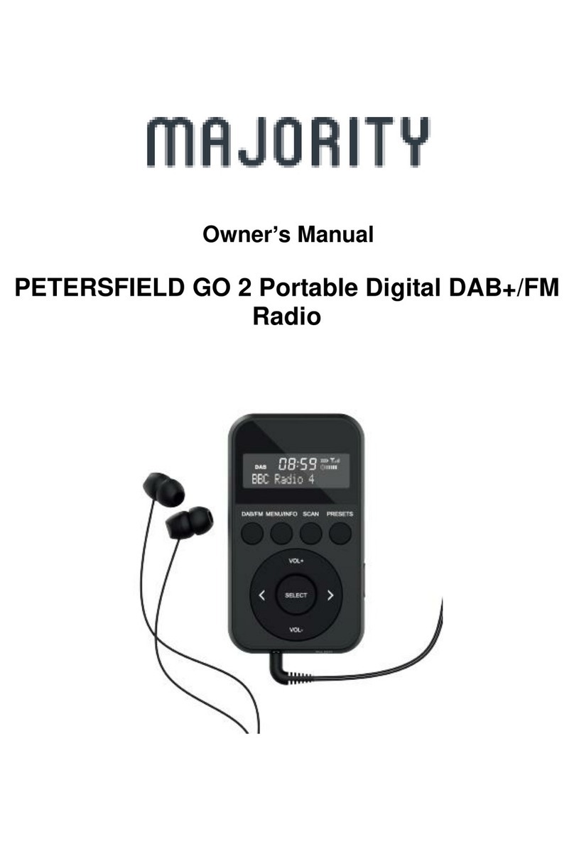 MAJORITY PETERSFIELD GO 2 User manual