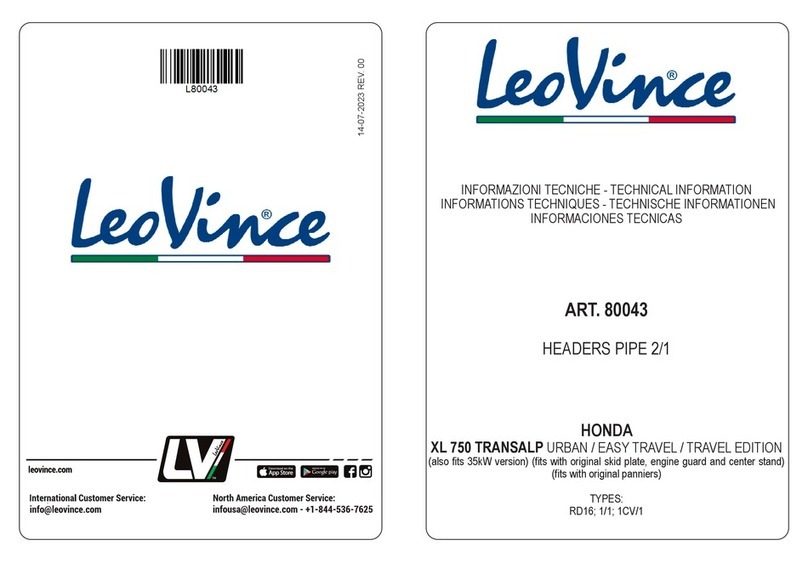 LeoVince 80043 technical information