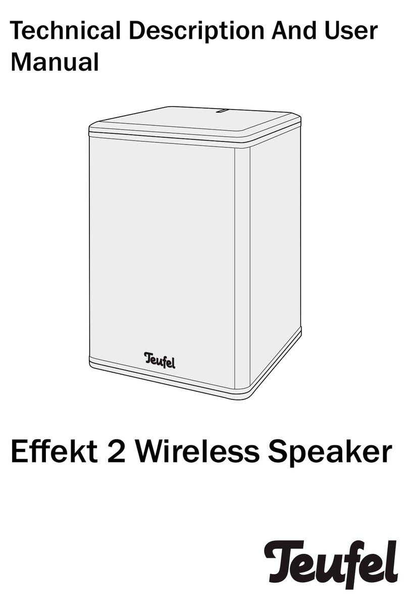Teufel Effekt 2 user manual