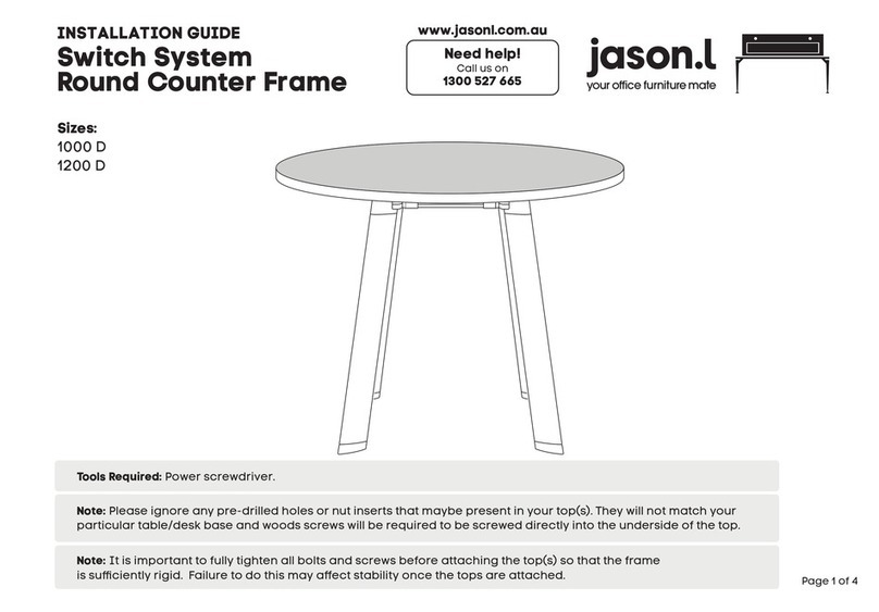 Jason.L Switch System Round Counter Frame User manual