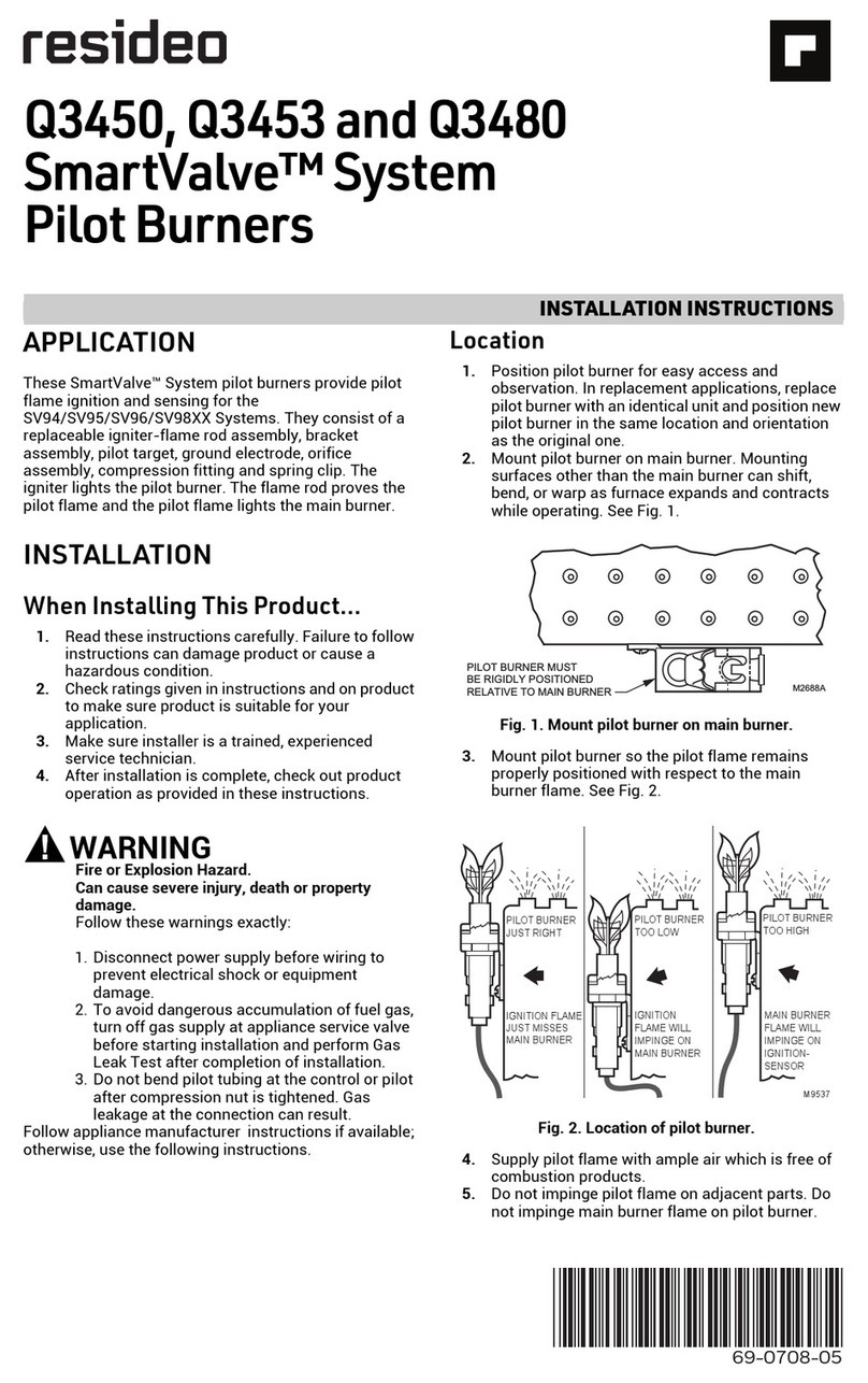 resideo SmartValve Q3450 installation instructions