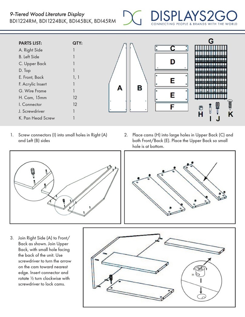 Displays2go BDI1224RM User manual Displays2go BDI1224RM User manual