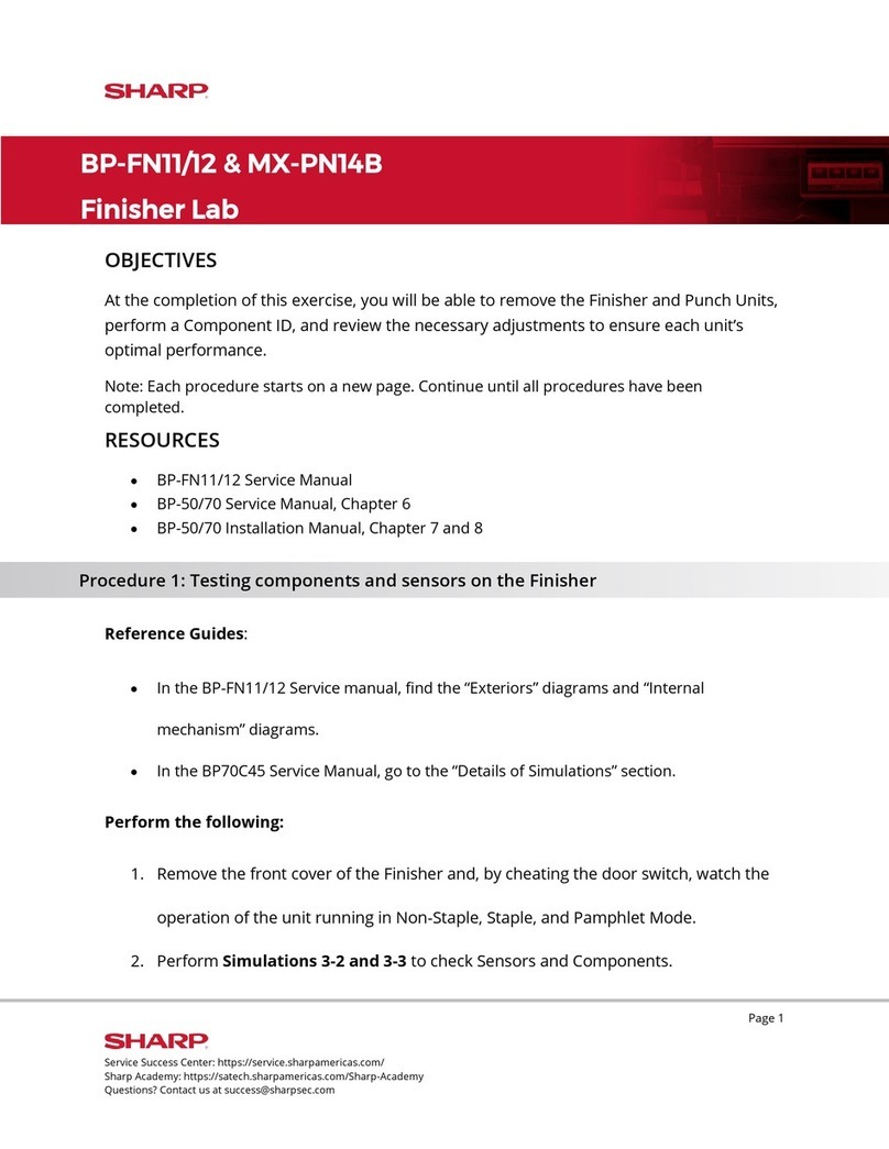 Sharp BP-FN11 User manual