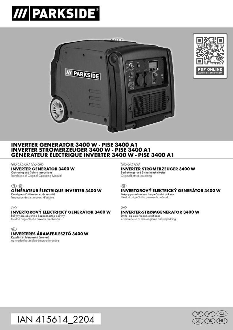 Parkside PISE 3400 A1 User manual