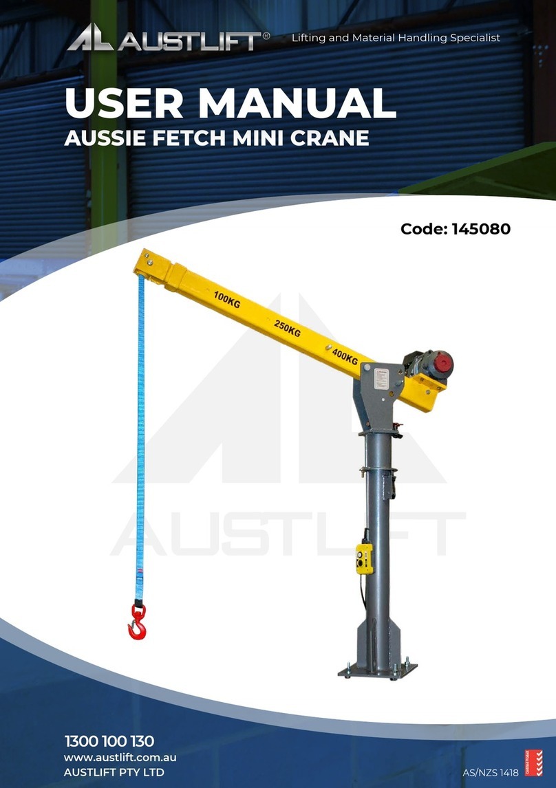 Austlift 145080 user manual