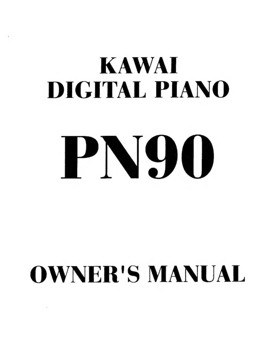 Kawai PN90 User manual