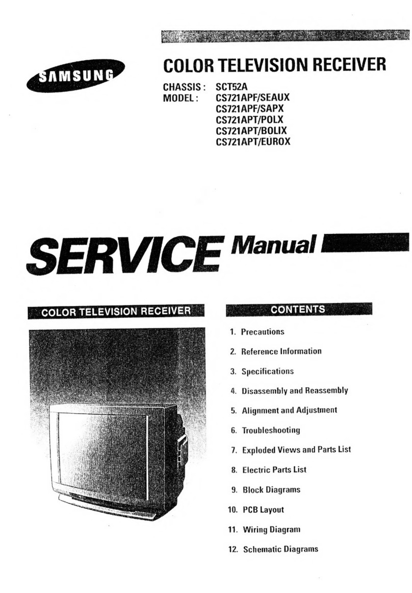 Samsung CS721APF/SEAUX Service manual