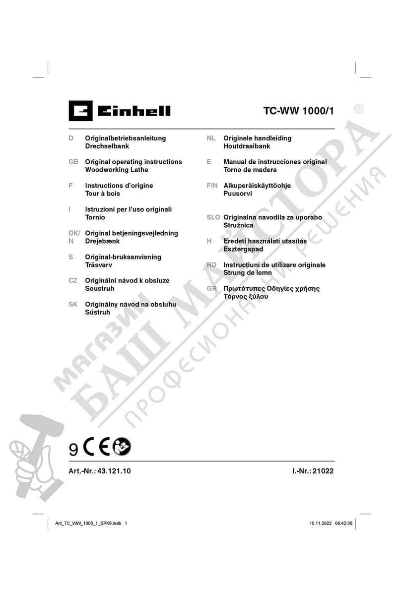 EINHELL TC-WW 1000/1 operating instructions