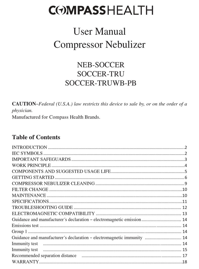 COMPASS HEALTH NEB-SOCCER user manual