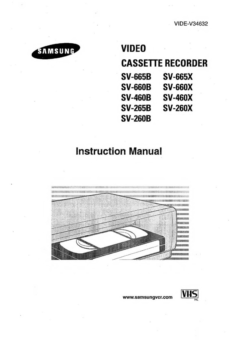 Samsung SV-665B User manual