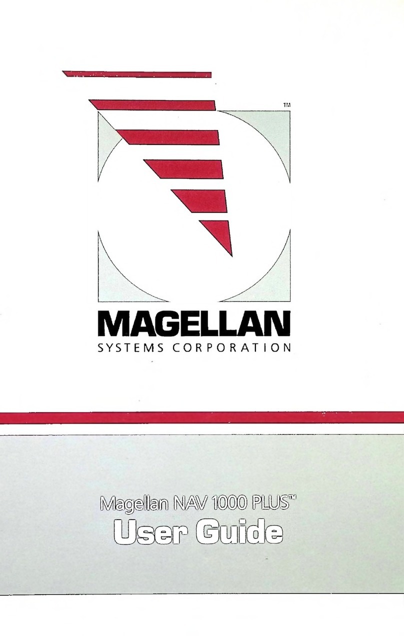 Magellan NAV 1000 PLUS user guide Magellan NAV 1000 PLUS user guide