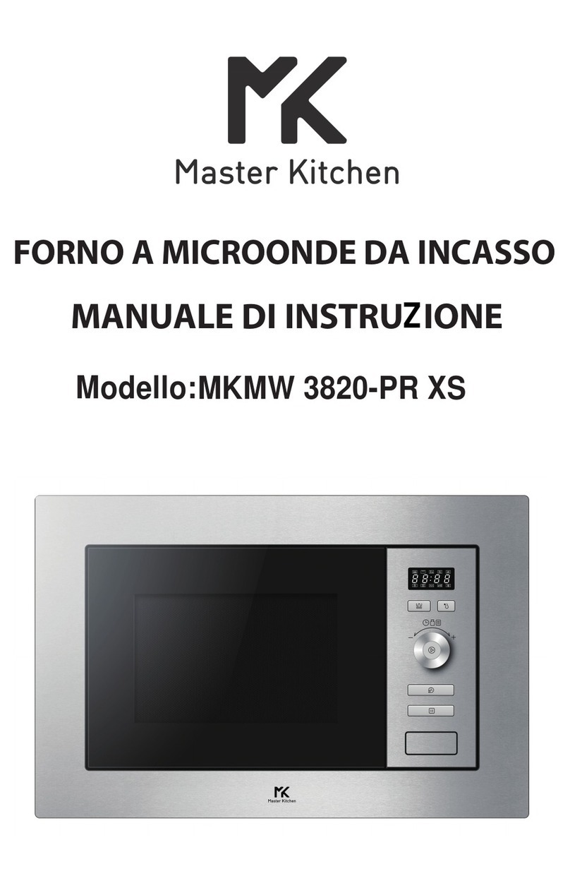MASTER KITCHEN MKMW 3820-PR XS instruction manual
