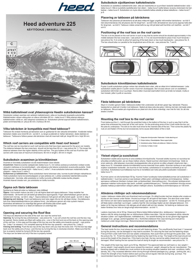 HEED adventure 225 manual