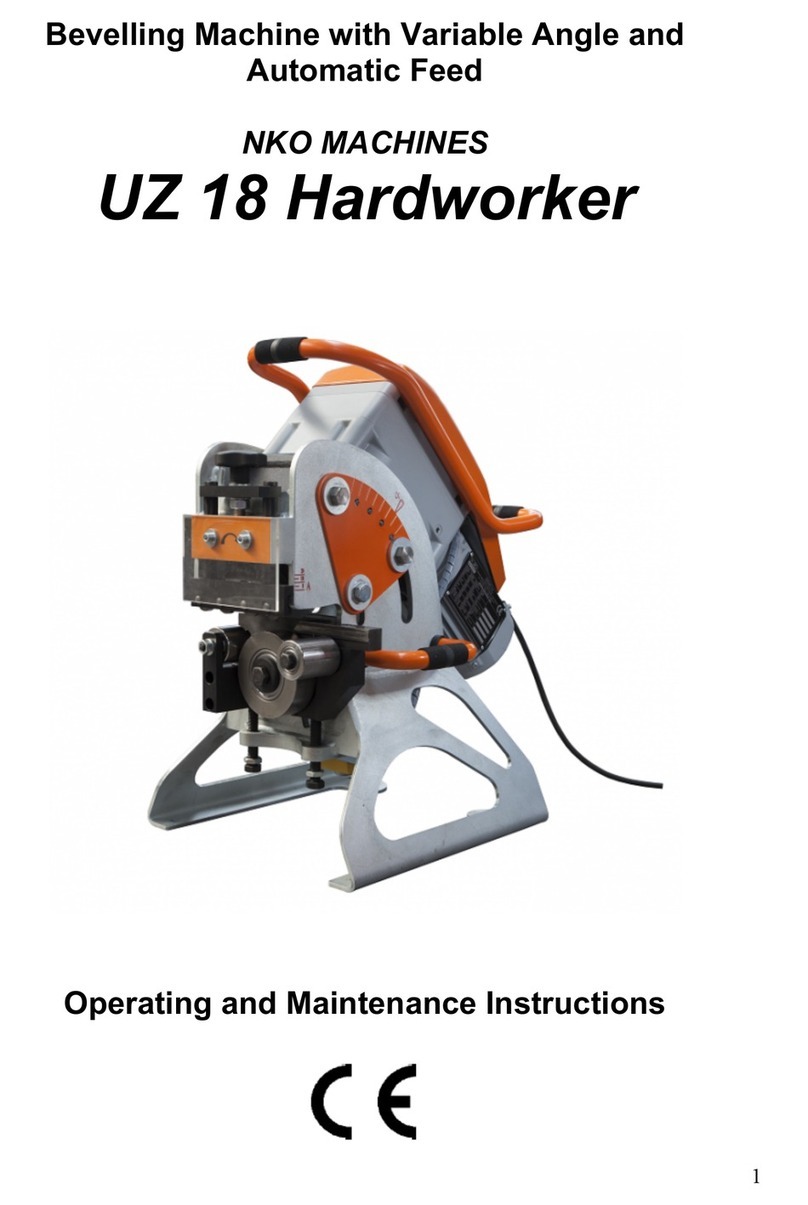 N.KO UZ 18 Hardworker Operating and maintenance instructions