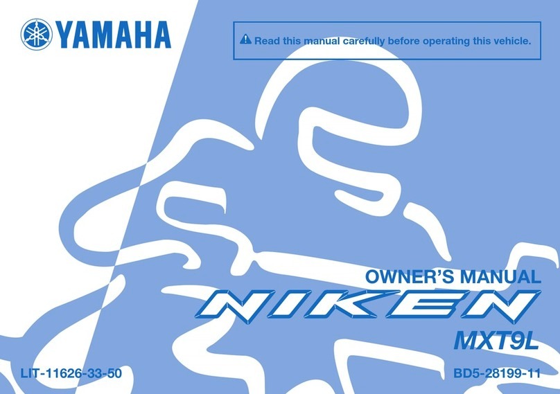 Yamaha MXT9L 2019 User manual