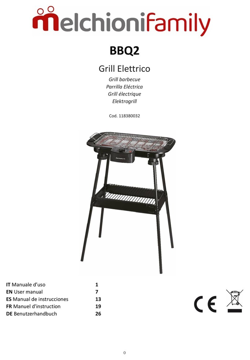 Melchioni BBQ2 user manual