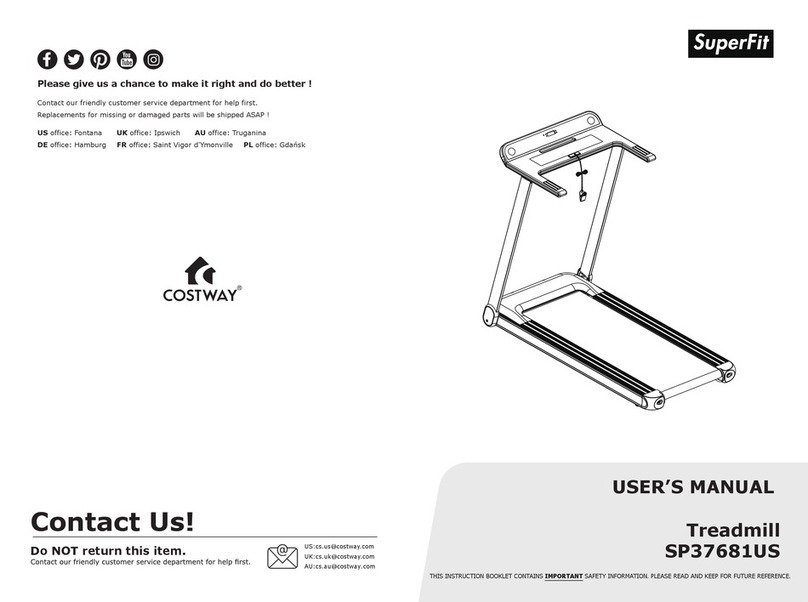 Costway SuperFit SP37681US User manual