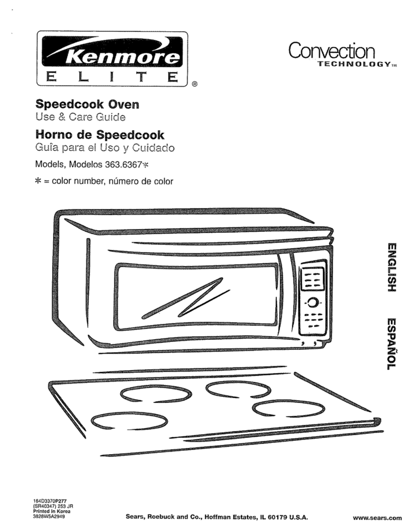 Kenmore ELITE 363.6367 Series Use & care guide