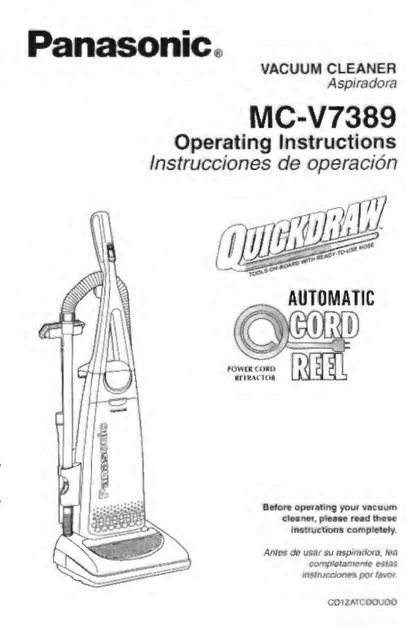Panasonic Quickdraw MC-V7389 operating instructions