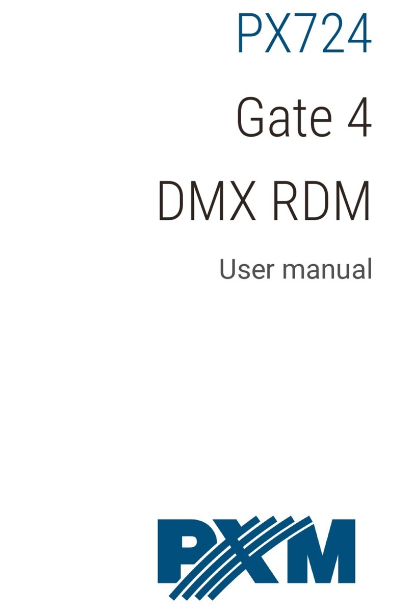 PXM PX724 User manual