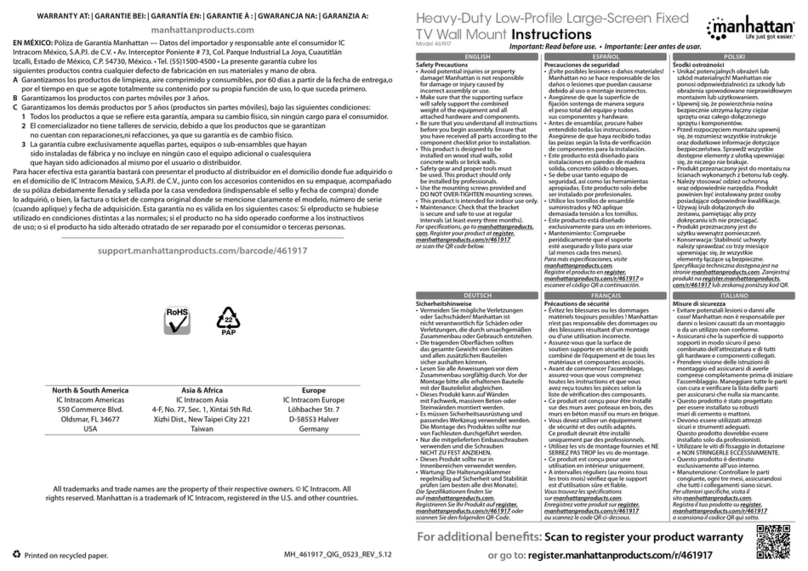 Manhattan 461917 User manual