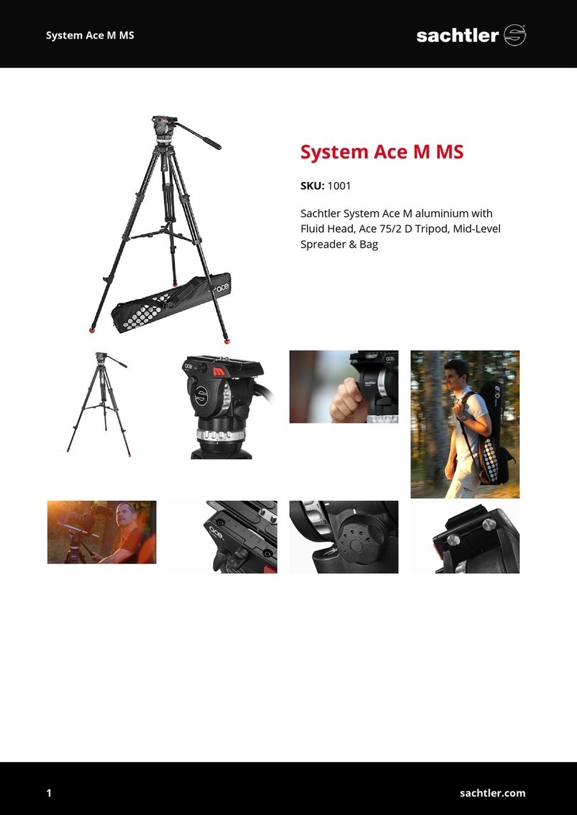 Sachtler System Ace M MS quick start guide