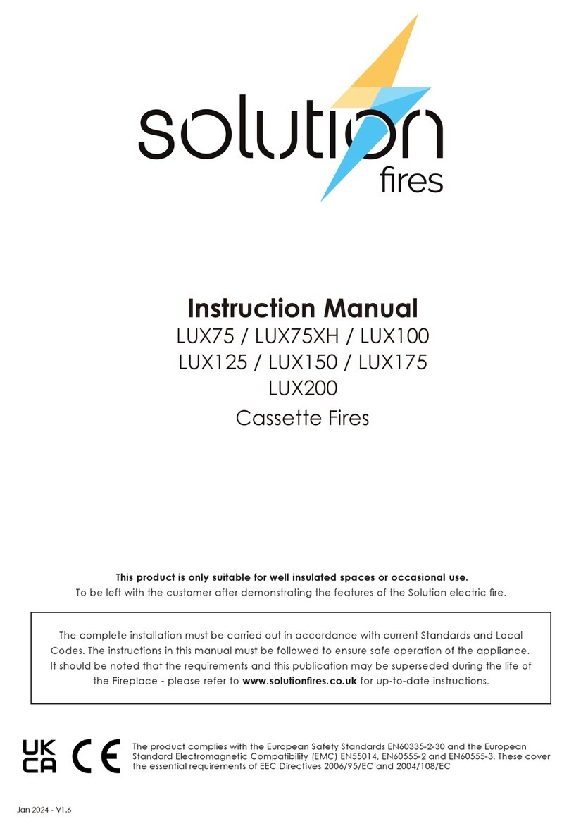 Solution FIres LUX75 instruction manual