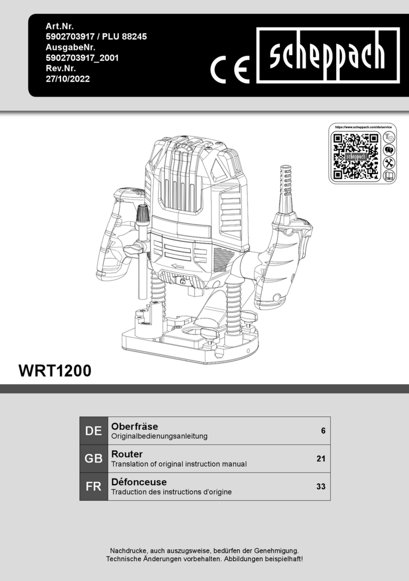 Scheppach WRT1200 Instructions for use