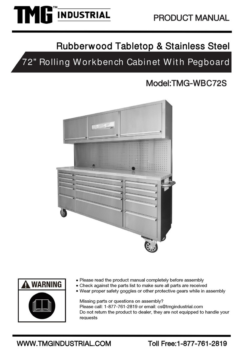 TMG TMG-WBC72S User manual