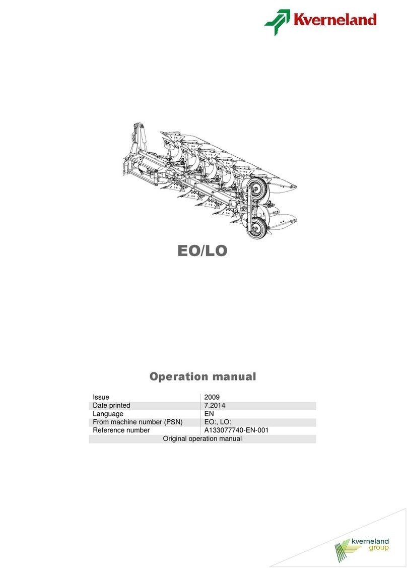 Kverneland EO User manual Kverneland EO User manual