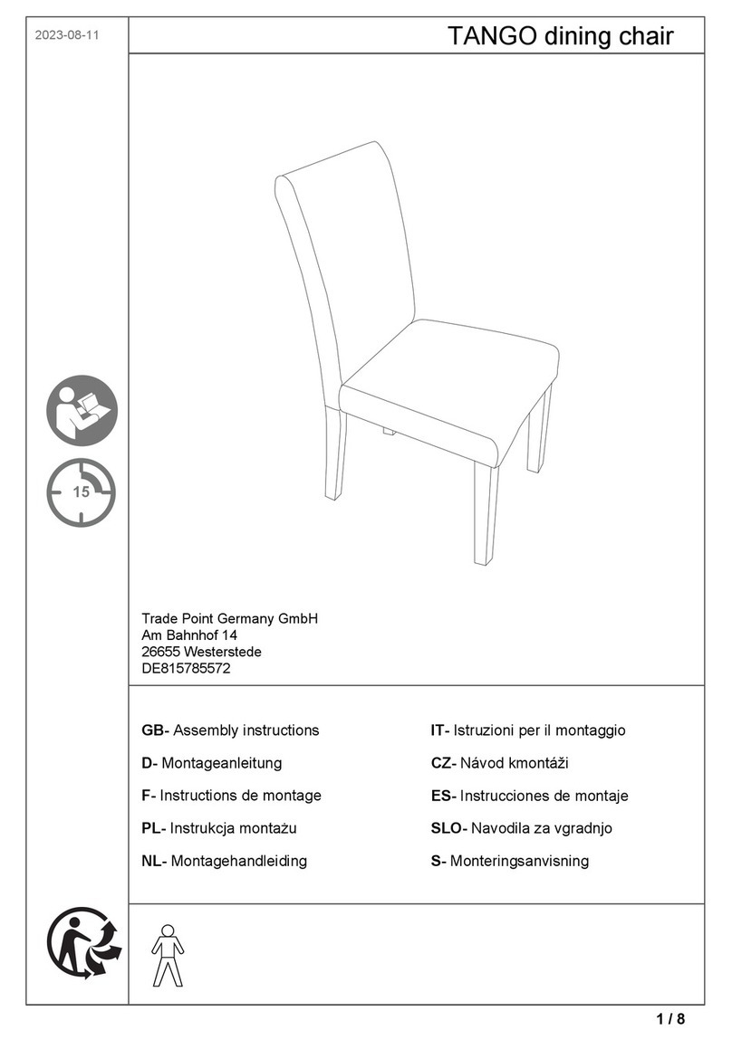 TRADE POINT TANGO Assembly instructions