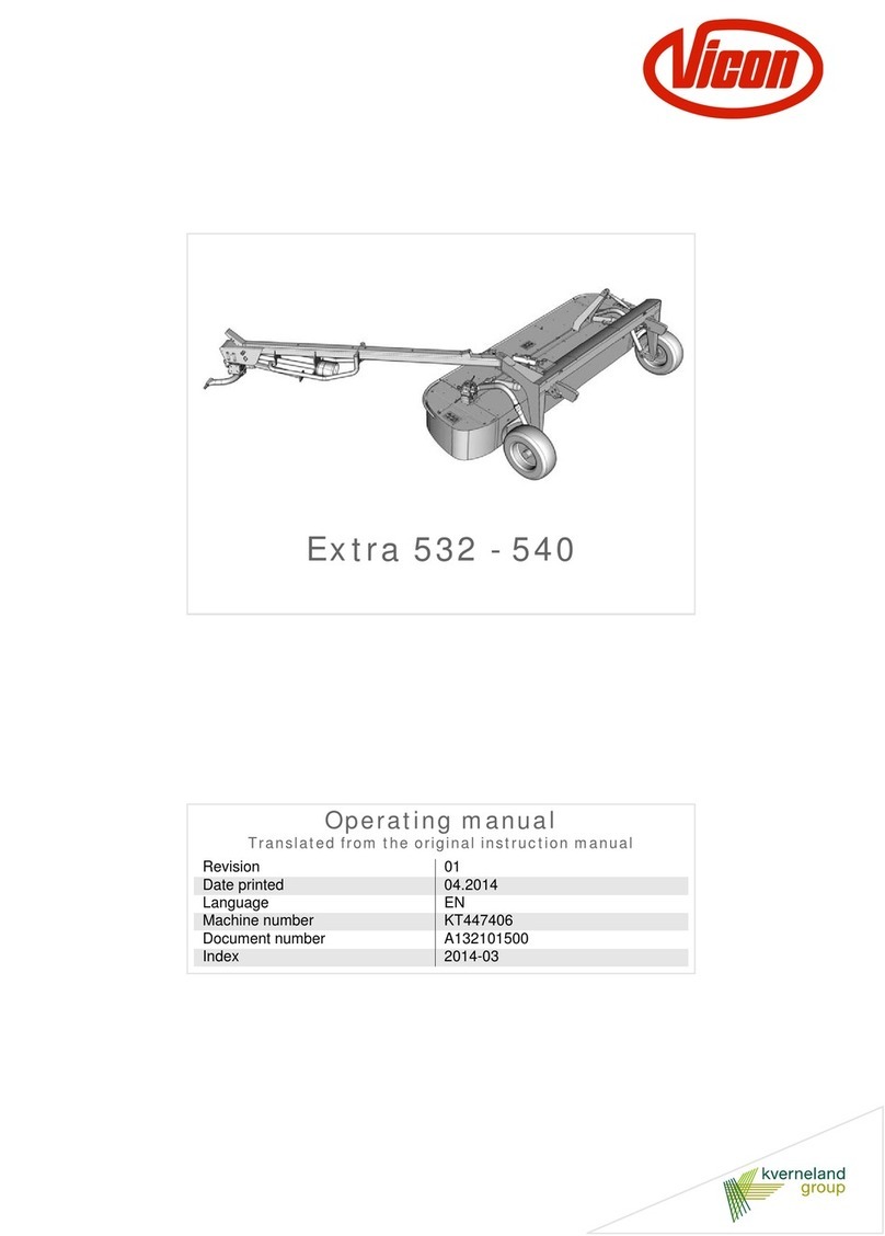 Vicon Extra 532 User manual