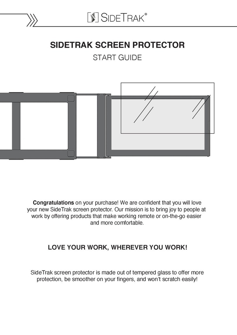 SideTrak SCREEN PROTECTOR Guide