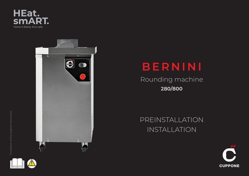 Cuppone BERNINI BRN 280 Installation