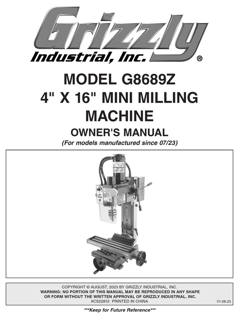 Grizzly G8689Z User manual