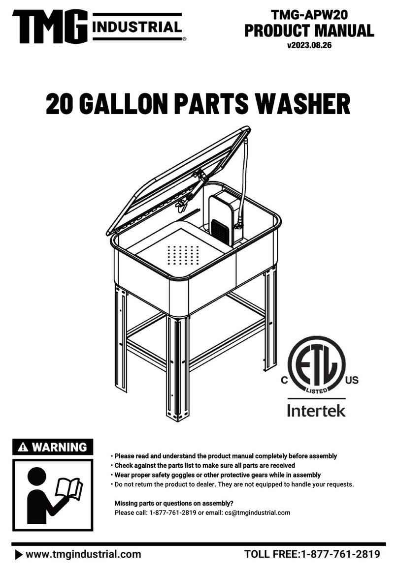 TMG TMG-APW20 INSTALLATION INSTRUCTIONS & PRODUCT MANUAL