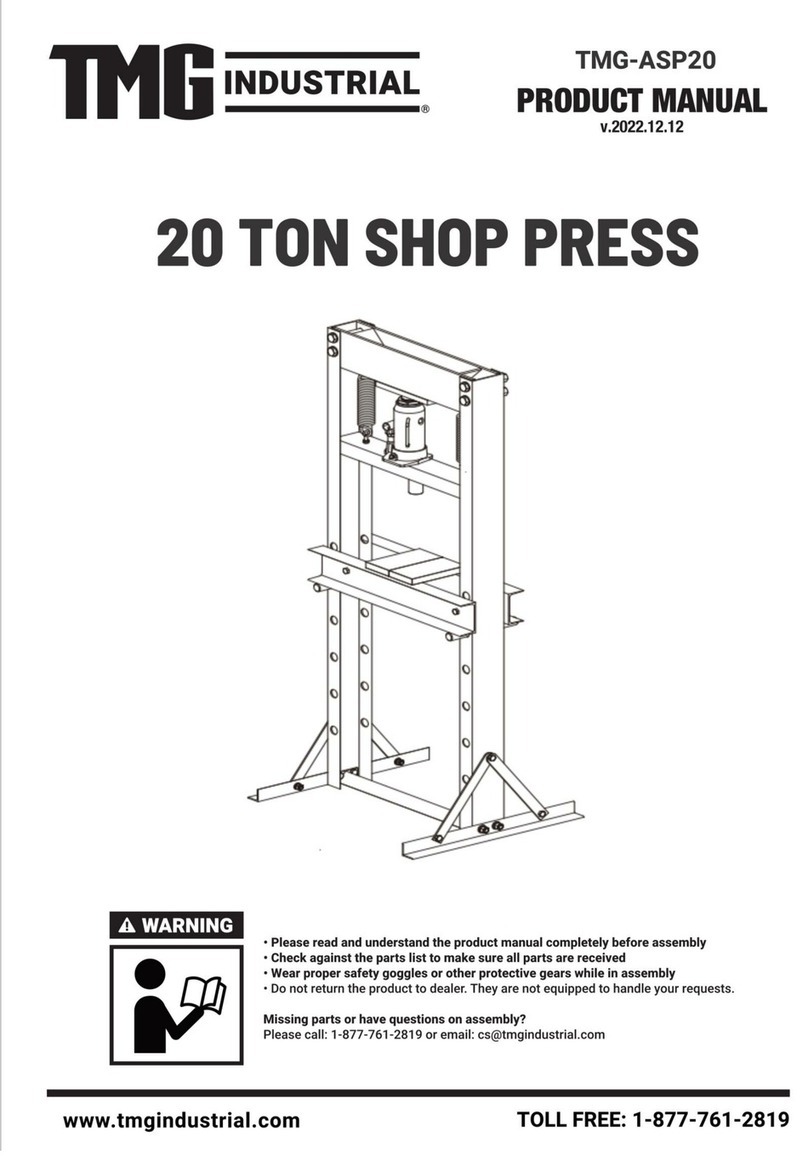 TMG TMG-ASP20 User manual