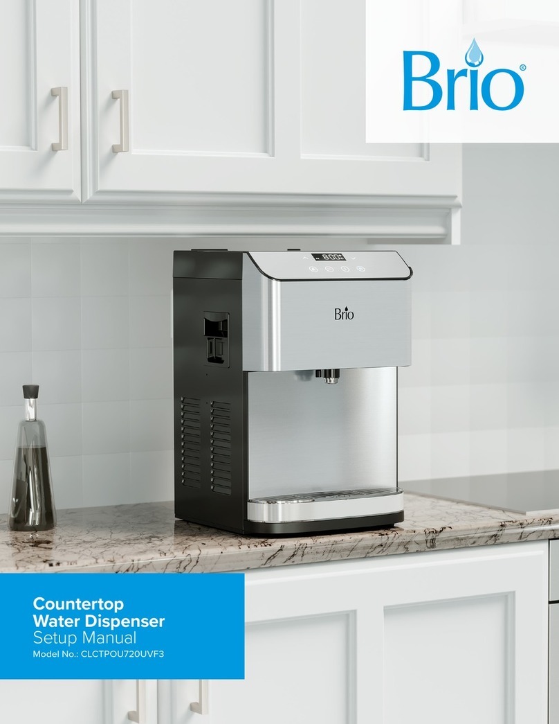 BRIO CLCTPOU720UVF3 Setup manual