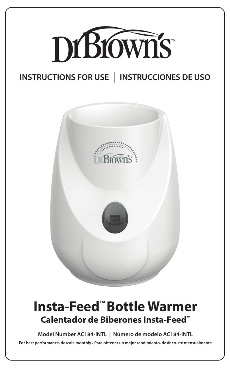 DrBrowns Insta-Feed AC184-INTL Instructions for use