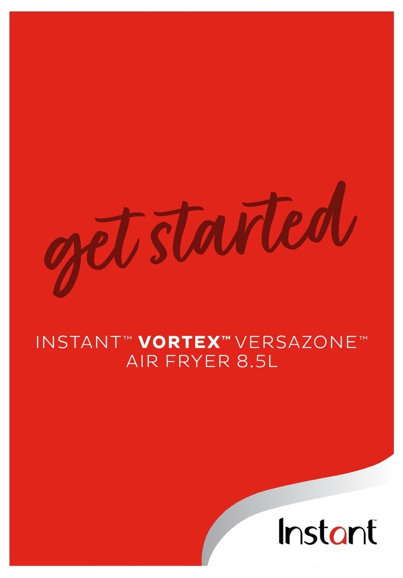 Instant VORTEX VERSAZONE Specification sheet
