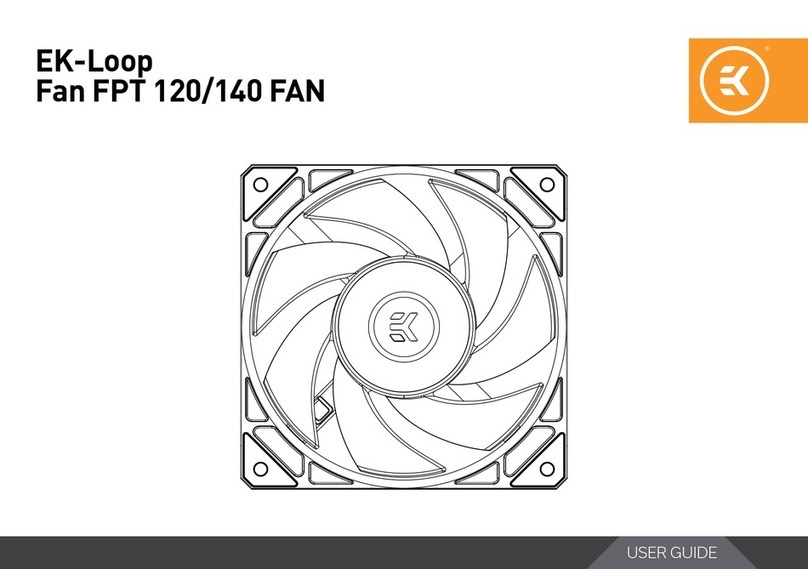 ekwb EK-Loop Fan FPT 120 FAN User manual