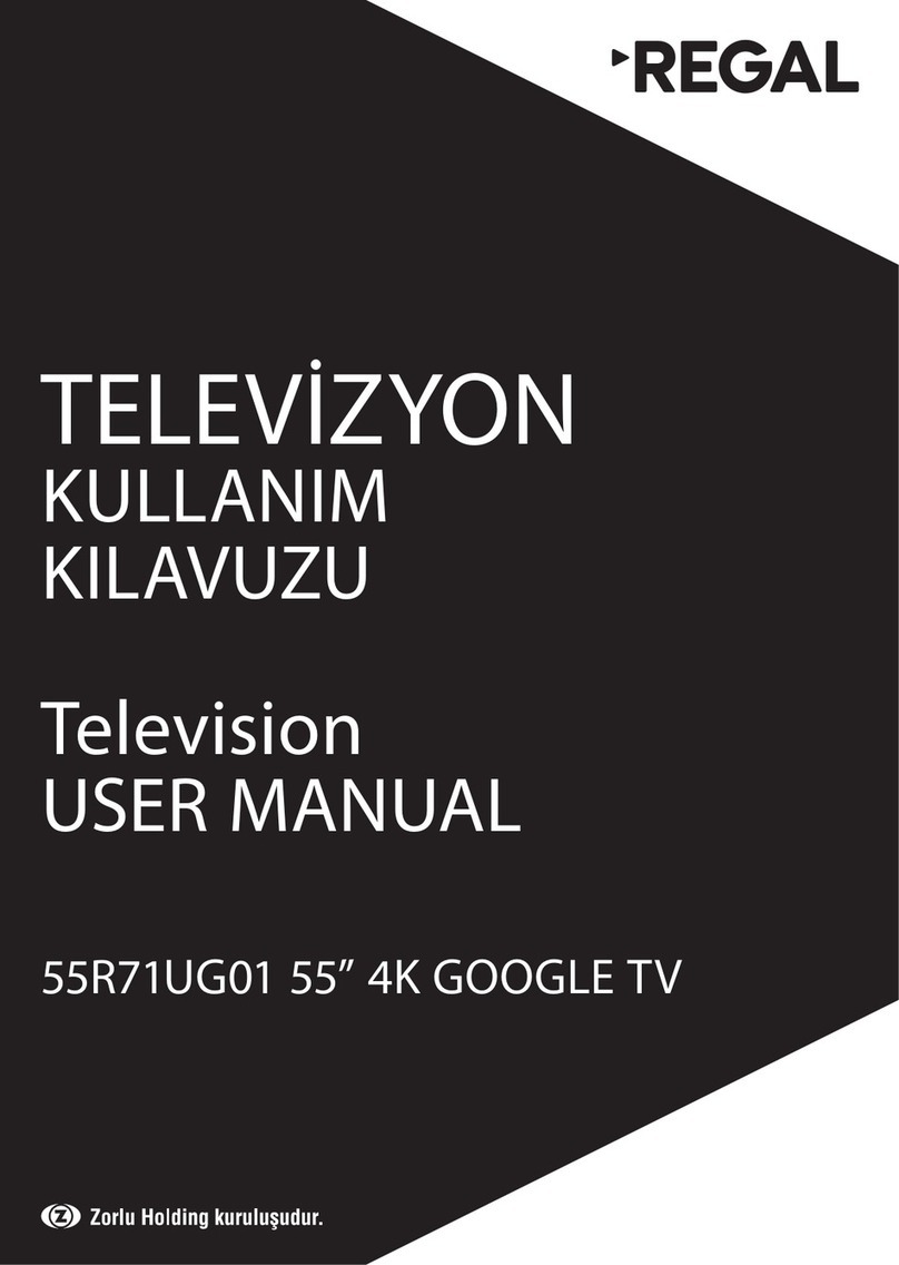 Regal 55R71UG01 User manual