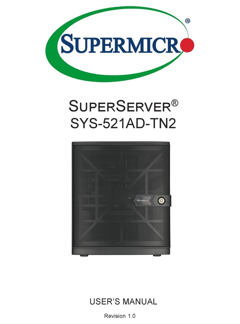 Supermicro SuperServer SYS-521AD-TN2 User manual