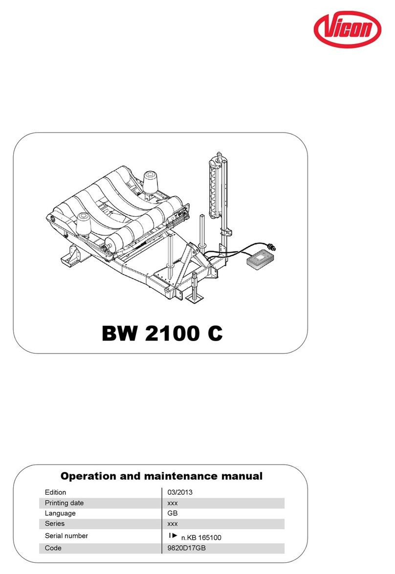 Vicon BW 2100 C User manual