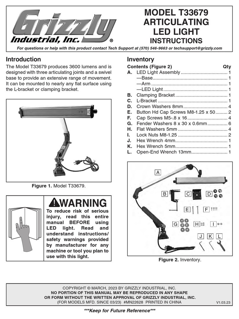 Grizzly T33679 instructions